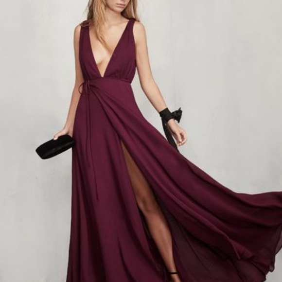 Reformation Dresses & Skirts - NEW Reformation Sophia Dress - XL Carmine (NWT) 👗